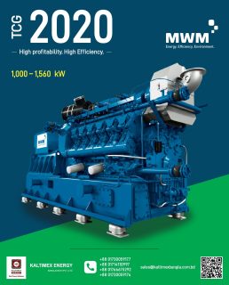 𝗠𝗪𝗠 𝗧𝗖𝗚 𝟮𝟬𝟮𝟬 𝗚𝗮𝘀 𝗘𝗻𝗴𝗶𝗻𝗲
Capacity: 1,000 – 1,560 kW

The MWM TCG 2020 gas engines are a proven mid-range powerhouse—engineered to meet the demands of modern, decentralized energy systems. Developed by MWM GmbH, they deliver 1,000–1,560 kWel with outstanding efficiency, strong reliability, and exceptional fuel flexibility.

Designed for CHP and industrial applications, this series combines optimized combustion, low fuel consumption, and long maintenance intervals to ensure high profitability and reduced lifecycle costs. With advanced configurations like the TCG 2020 K for harsh environments and efficient performance up to ~43% electrical efficiency, it’s a smart solution for stable, continuous power generation worldwide.

𝗛𝗶𝗴𝗵𝗹𝗶𝗴𝗵𝘁𝘀:
⚡ 1,000–1,560 kWel power range with up to ~43% electrical efficiency
 💰 Low operating costs with reduced fuel consumption & extended service intervals
 🔄 Fuel-flexible: natural gas, biogas, landfill gas, sewage gas & mine gas
 🧠 Optimized engine design for efficient combustion & lower emissions
 🛠️ Proven, durable technology with high reliability and global deployment

𝗔𝘂𝘁𝗵𝗼𝗿𝗶𝘇𝗲𝗱 𝗗𝗶𝘀𝘁𝗿𝗶𝗯𝘂𝘁𝗼𝗿 - Kaltimex Energy Bangladesh (Pvt.) Ltd.

𝗛𝗼𝘁𝗹𝗶𝗻𝗲:
+88 01730059177, +88 01714110997, +88 01766675292, +88 01730059174

𝗘𝗺𝗮𝗶𝗹: sales@kaltimexbangla.com.bd

𝘄𝘄𝘄.𝗸𝗮𝗹𝘁𝗶𝗺𝗲𝘅𝗯𝗮𝗻𝗴𝗹𝗮.𝗰𝗼𝗺.𝗯𝗱

#kebd #kaltimexenergy #kaltimex #MWM #gasgenerator #sustainableenergy #powersolutions #tcg2020